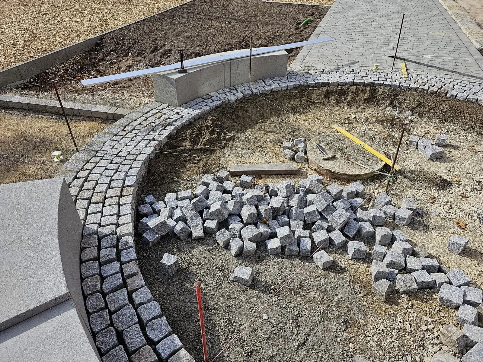 Pflasterfläche – DE Gartengestaltung Projekt 20